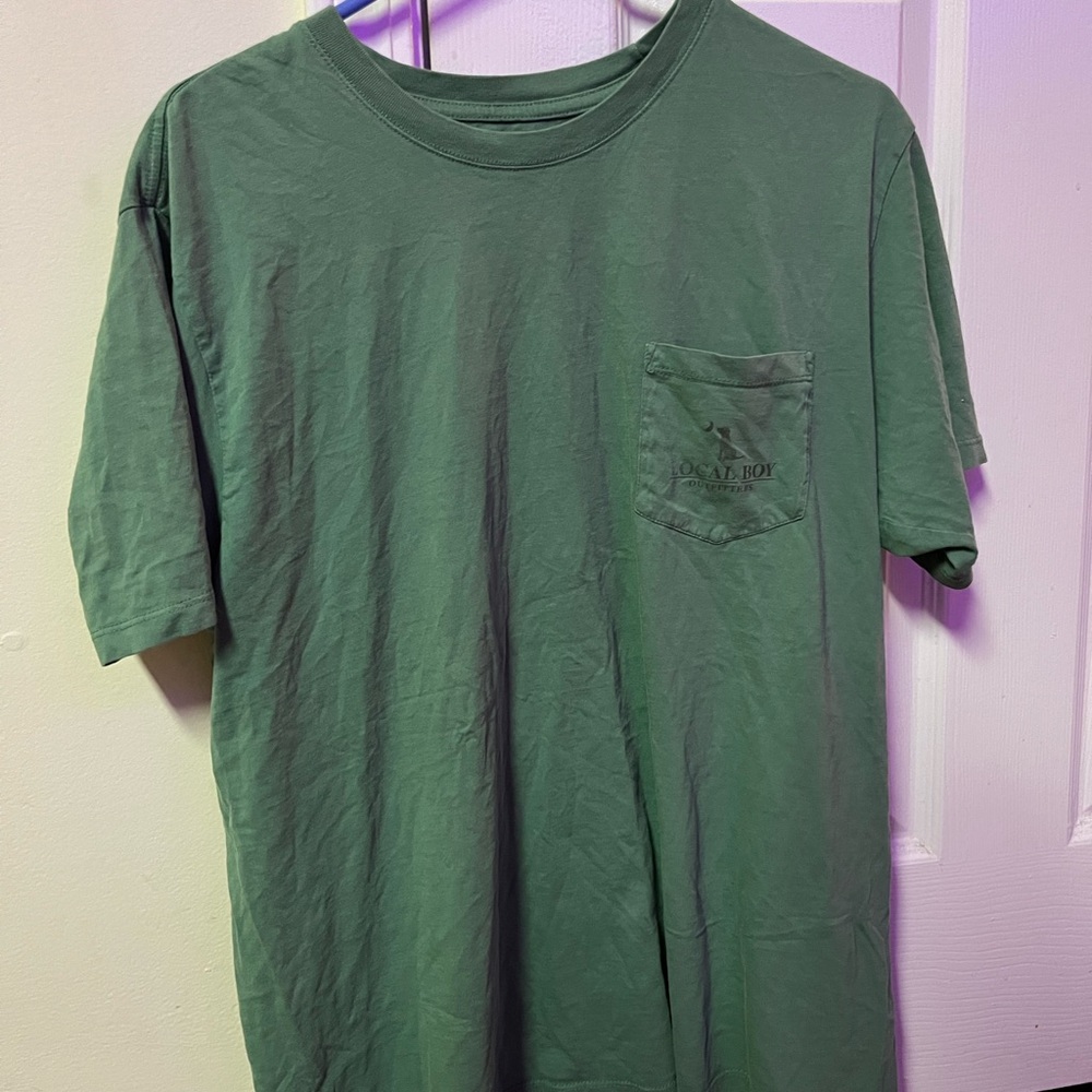 Green Men's local boy t shirt